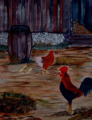Barn Scene